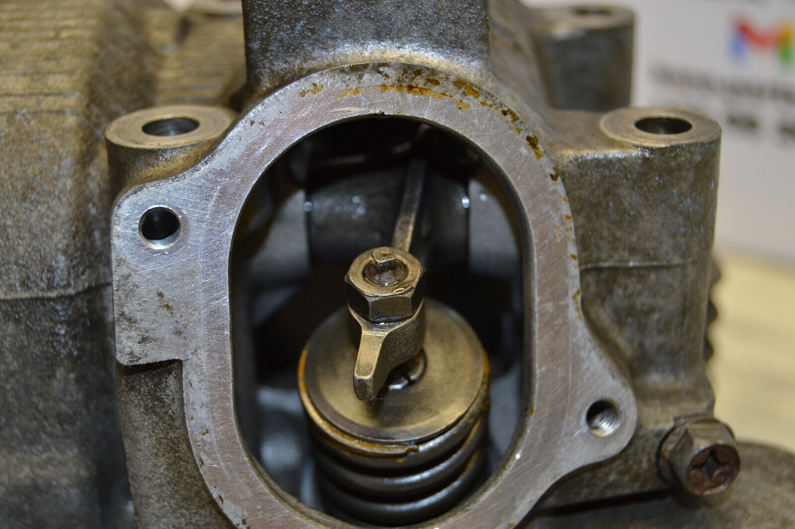 Culasse soupapes culbuteurs Head rockers valves Yamaha 125 SR – Image 18