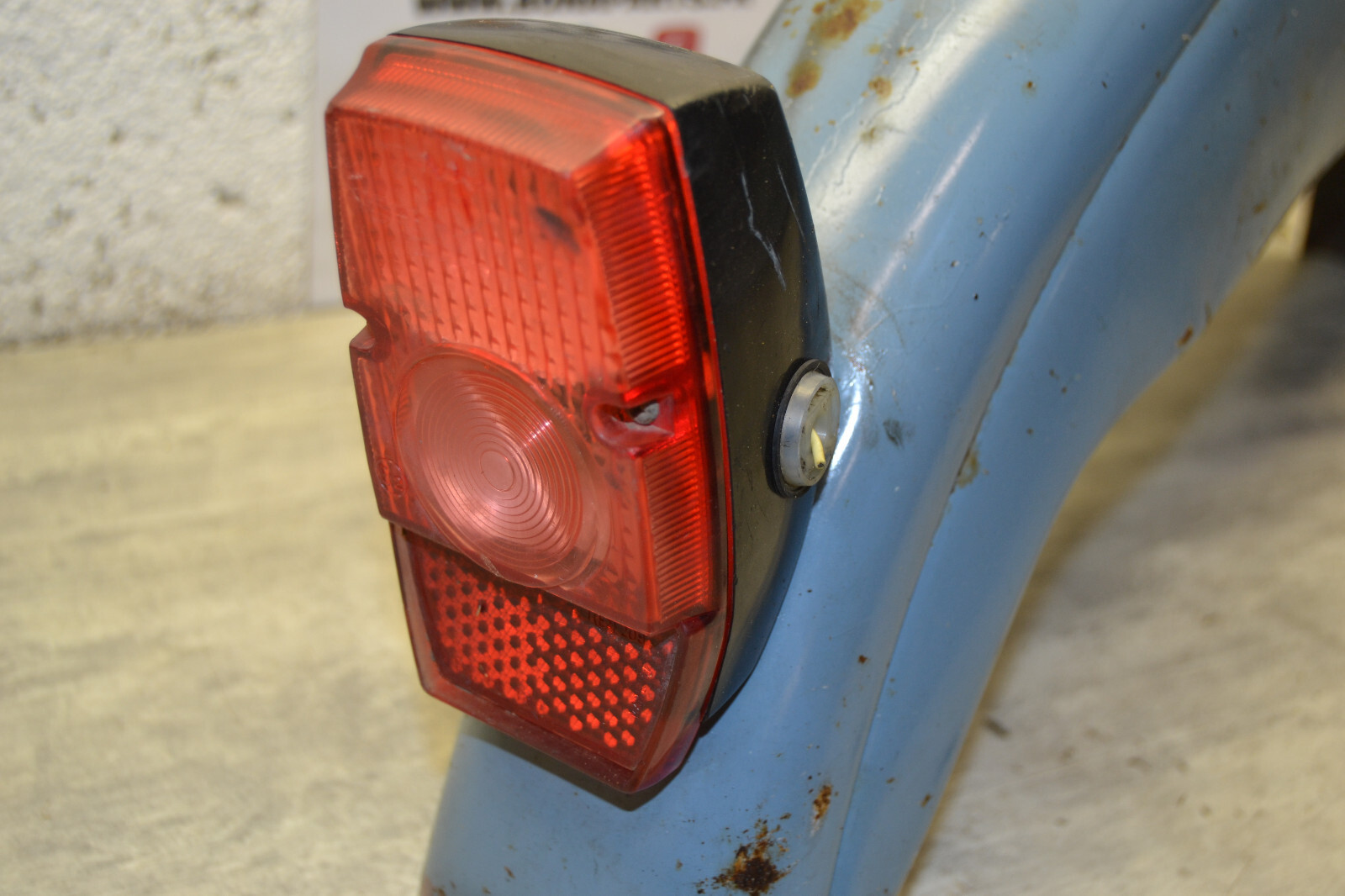 Garde boue arrière Mobylette Motobécane Motobecane AV88 Bleu youngtimer – Image 12