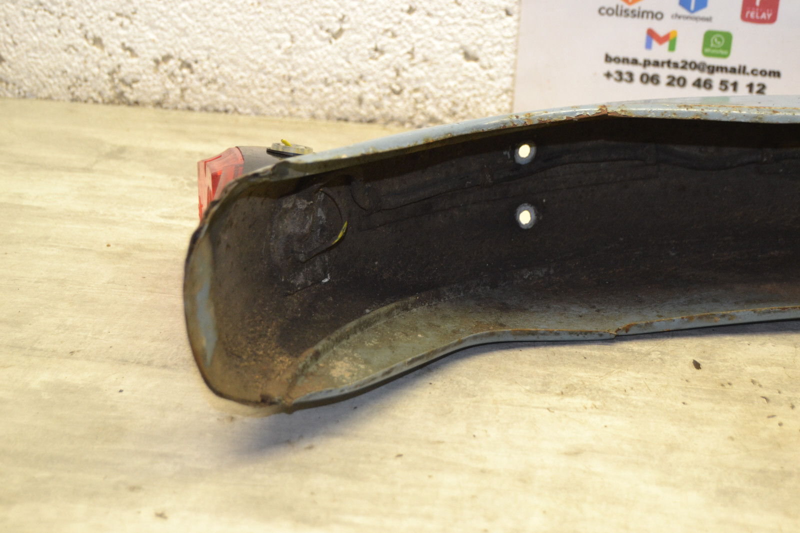 Garde boue arrière Mobylette Motobécane Motobecane AV88 Bleu youngtimer – Image 15