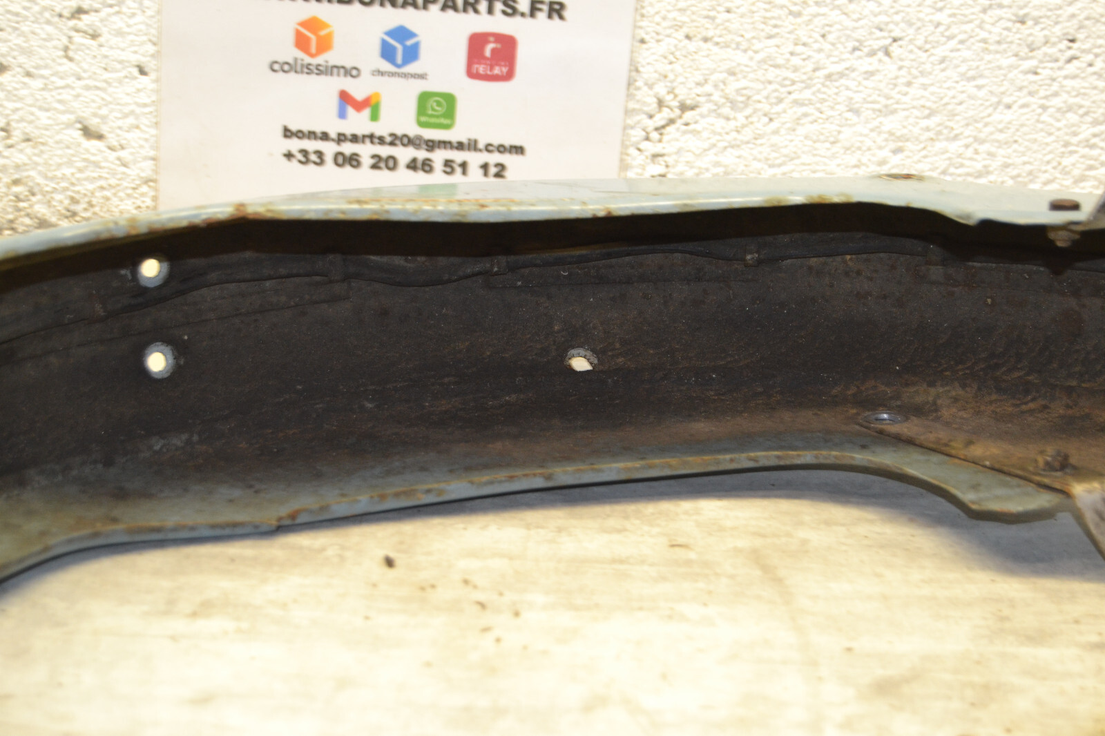 Garde boue arrière Mobylette Motobécane Motobecane AV88 Bleu youngtimer – Image 16