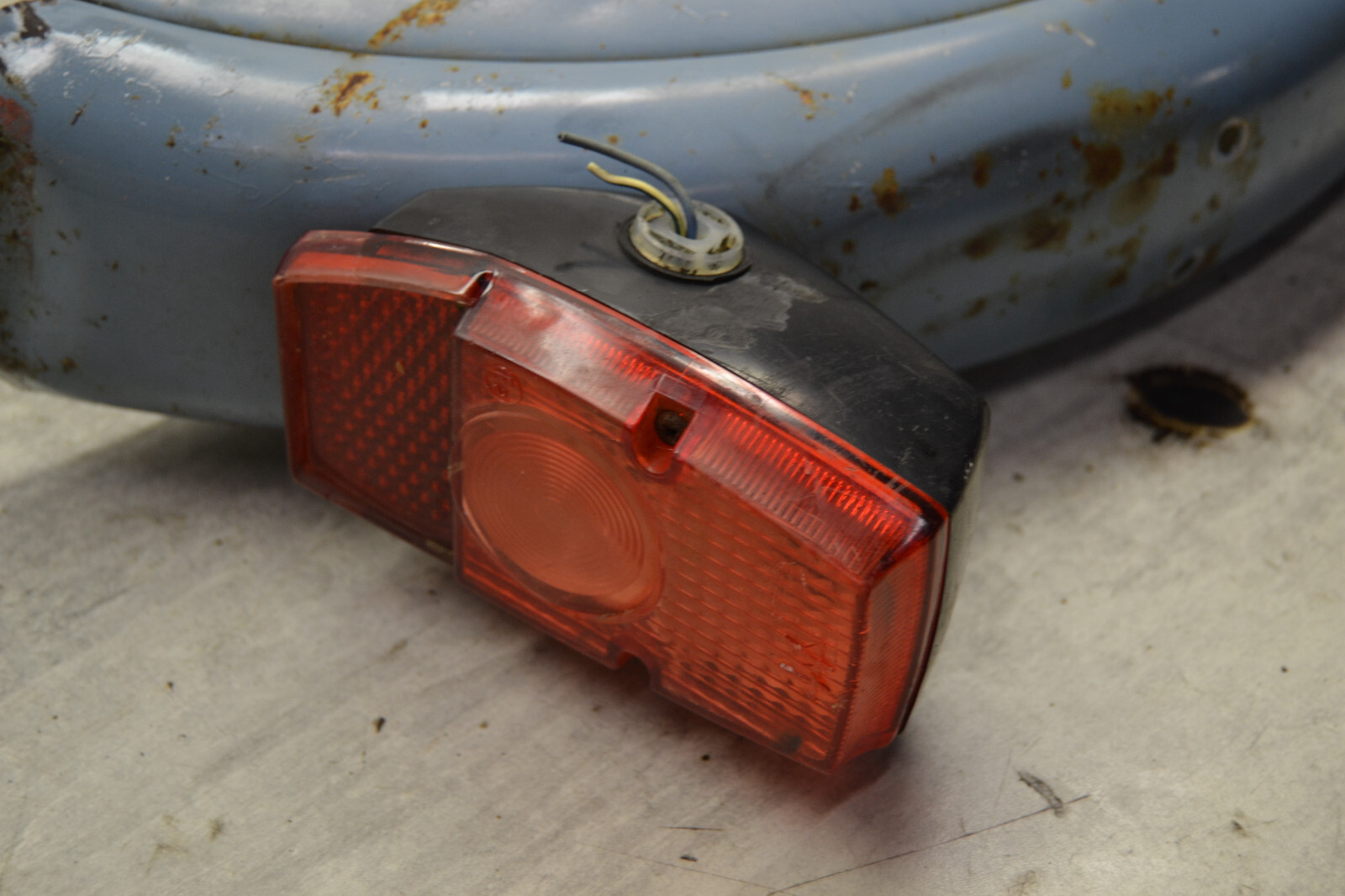 Garde boue arrière Mobylette Motobécane Motobecane AV88 Bleu youngtimer – Image 18