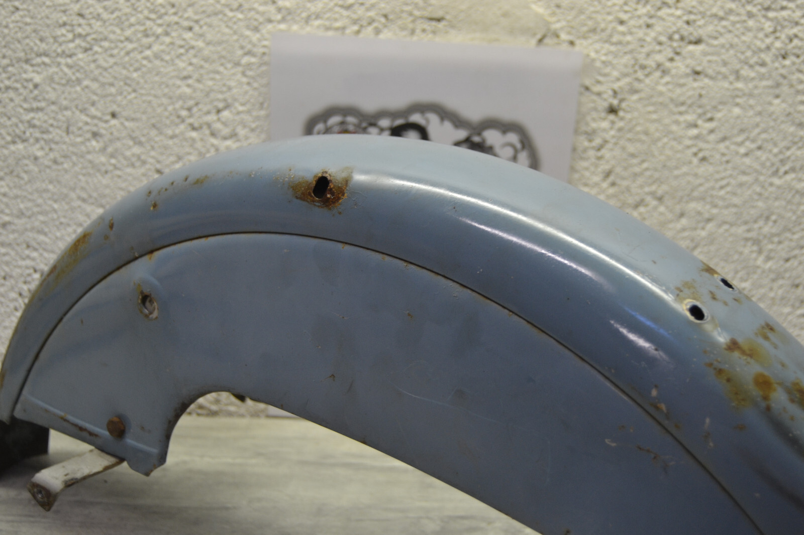 Garde boue arrière Mobylette Motobécane Motobecane AV88 Bleu youngtimer – Image 5