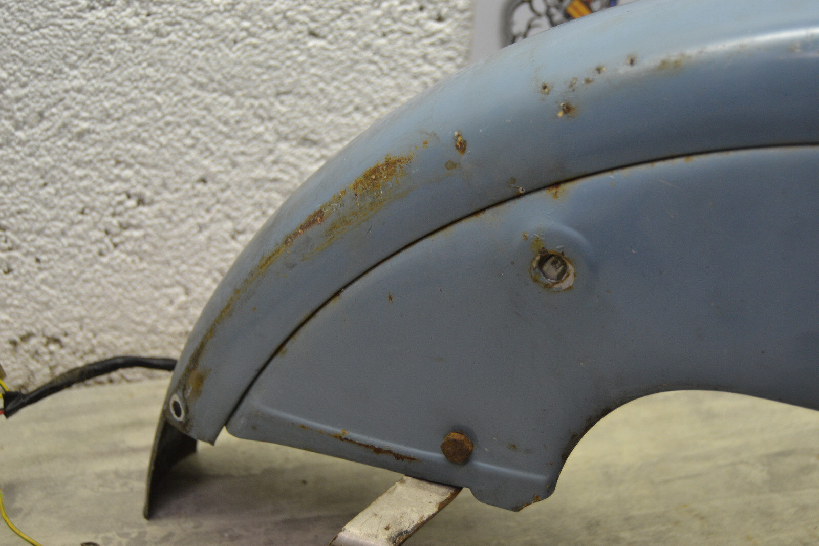 Garde boue arrière Mobylette Motobécane Motobecane AV88 Bleu youngtimer – Image 6