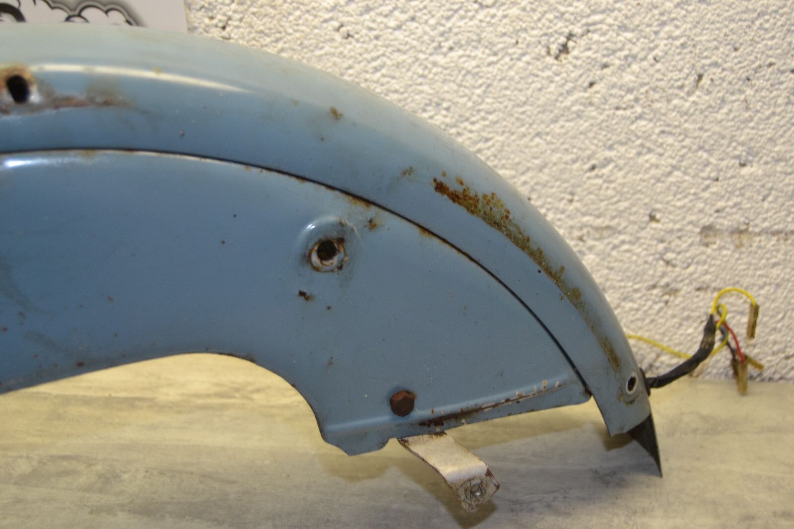 Garde boue arrière Mobylette Motobécane Motobecane AV88 Bleu youngtimer – Image 10