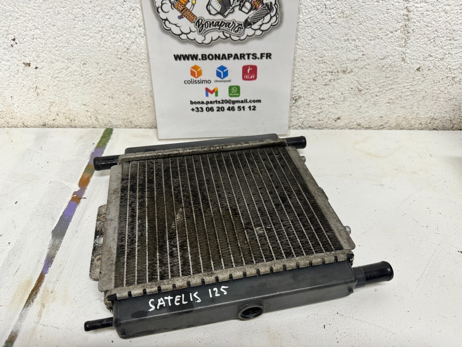 Radiateur Peugeot 125 Satelis K15 2006-09