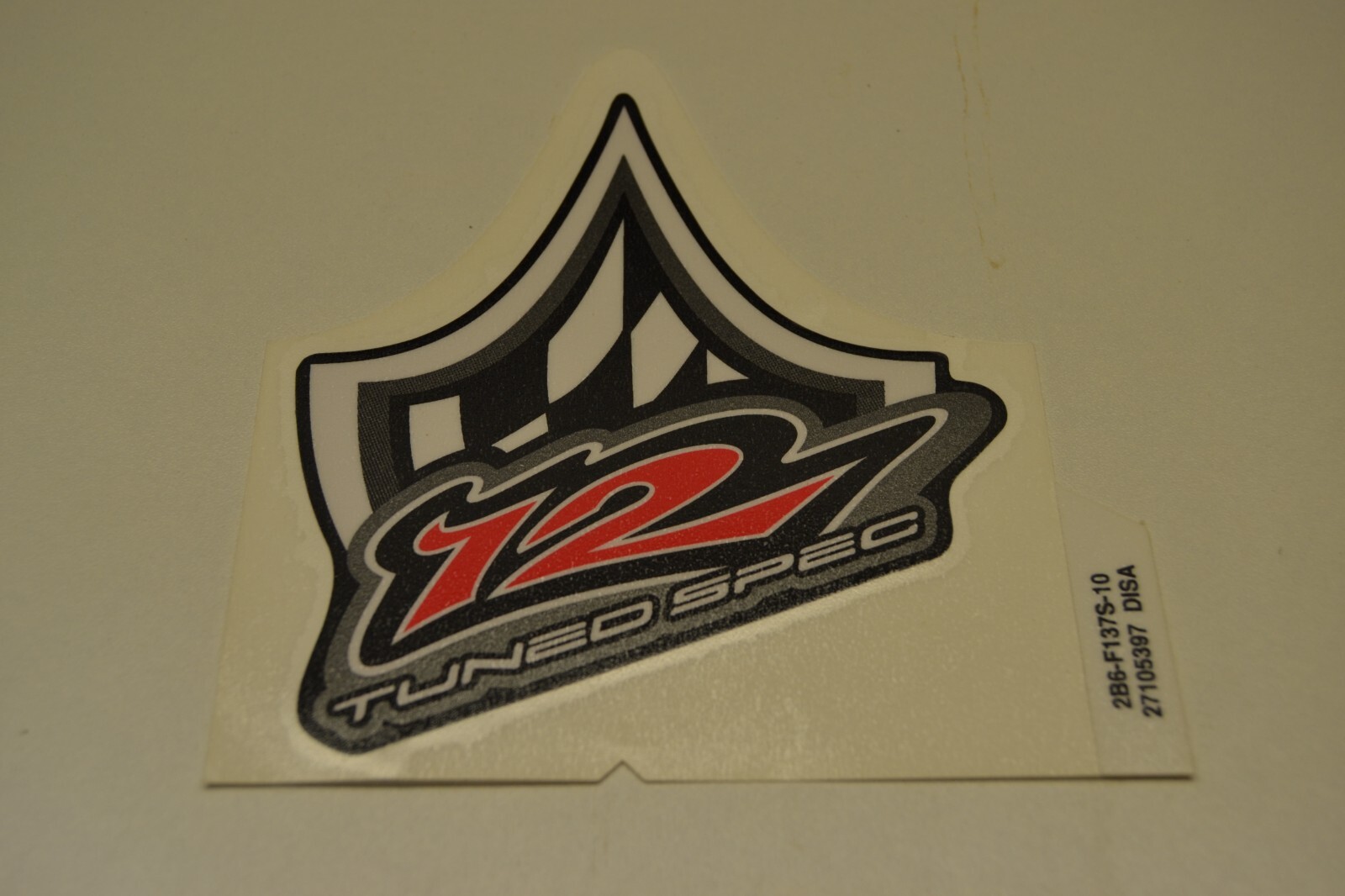 Sticker déco carénage avant MBK Booster Spirit 50 12" 2B6F137S10 – Image 3