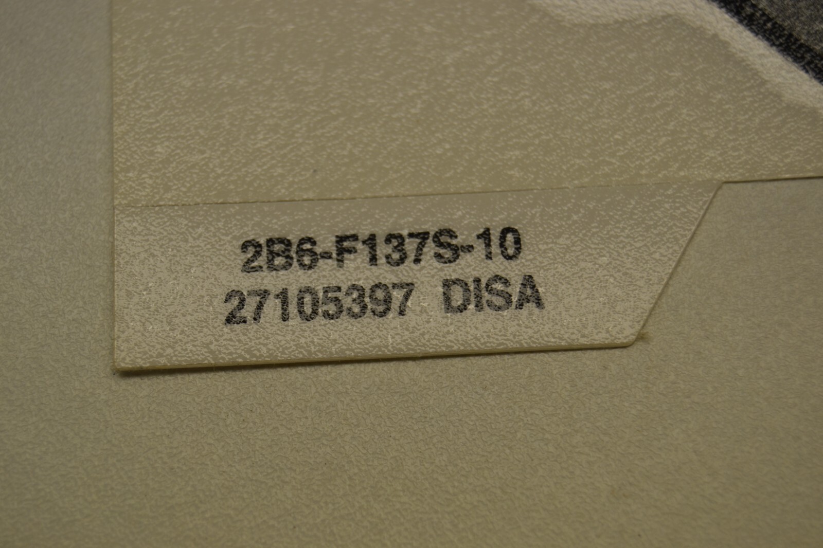 Sticker déco carénage avant MBK Booster Spirit 50 12" 2B6F137S10 – Image 4