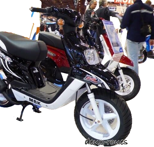 Sticker déco carénage avant MBK Booster Spirit 50 12" 2B6F137S10 – Image 6