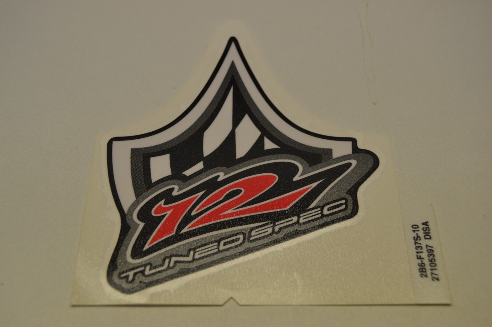 Sticker déco carénage avant MBK Booster Spirit 50 12" 2B6F137S10