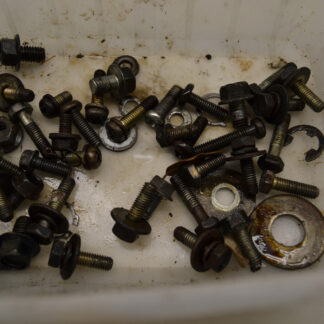 Visserie partie cycle Yamaha 125 DTLC 10V 1982-87 screw set