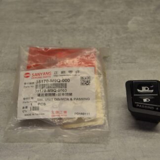 Bouton commodo phare code SYM Orbit 2 II Fiddle 2 JET 4 35170-M9Q-000 neuf