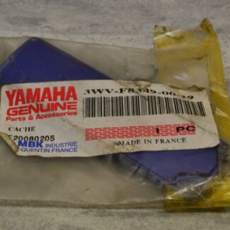 Cache carénage trappe num serie Mbk Booster 50 bleu métalisé 3ww-f8349-00-29