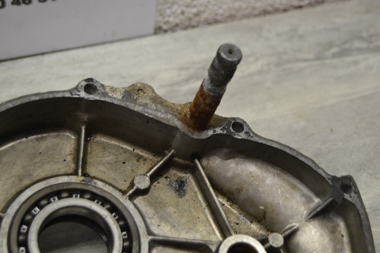 Carter transmision moteur Honda P50 1967 trans case – Image 11