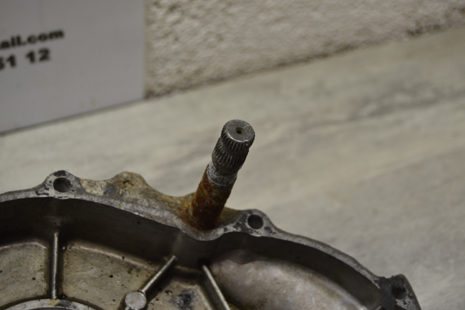 Carter transmision moteur Honda P50 1967 trans case – Image 12