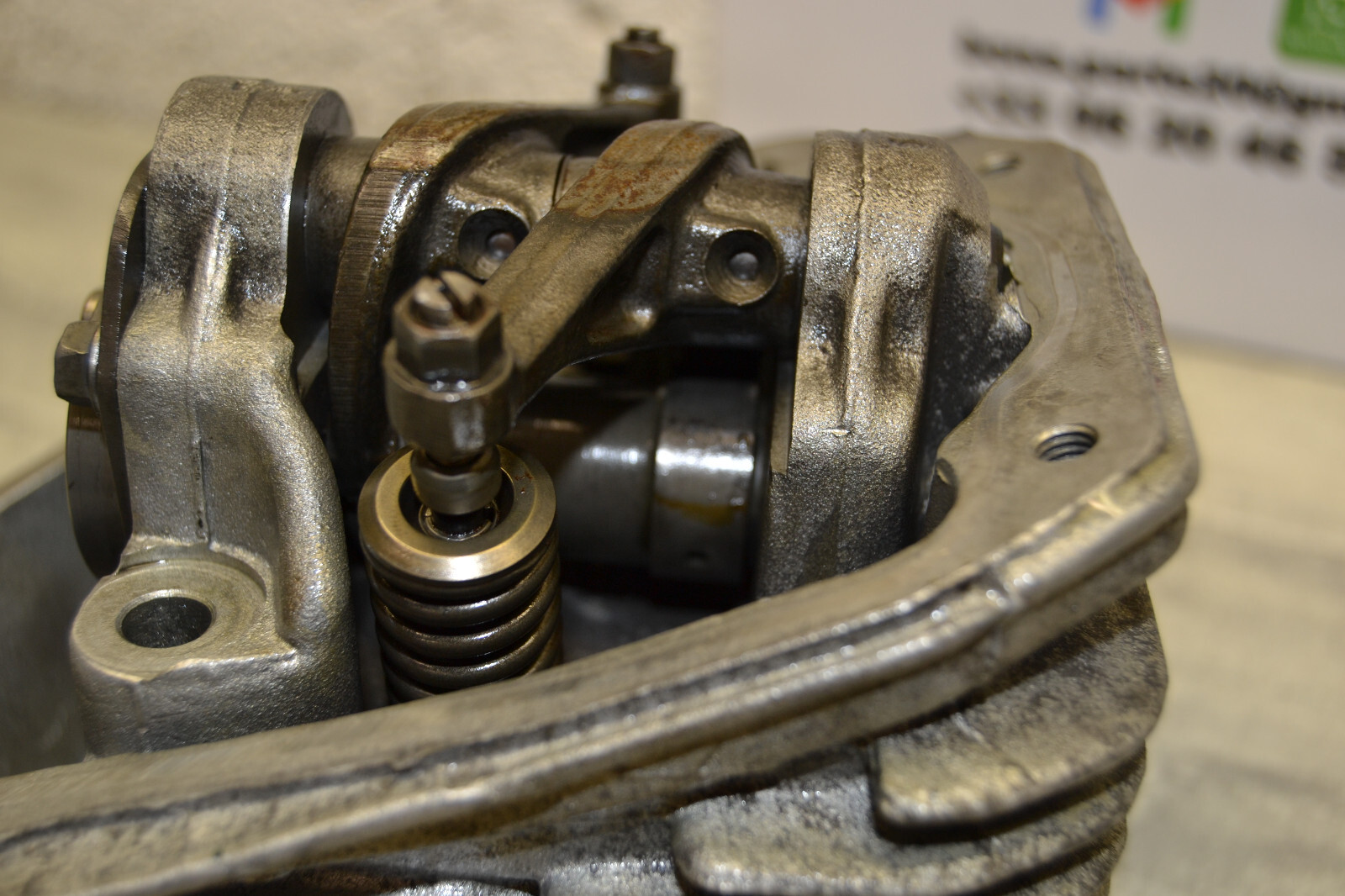 Culasse Piaggio Vespa LX 125 2009-11 zylinderkopf testa – Image 8