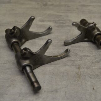 Fourchettes boite de vitesse Yamaha 125 DTLC 10V gearbox forks shaft