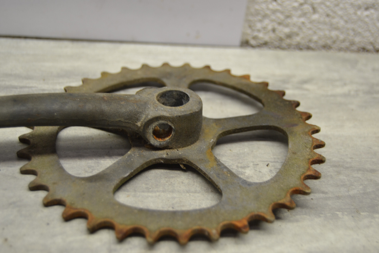 Pédale droite pignon couronne Honda P50 1967 right pedal assy – Image 8