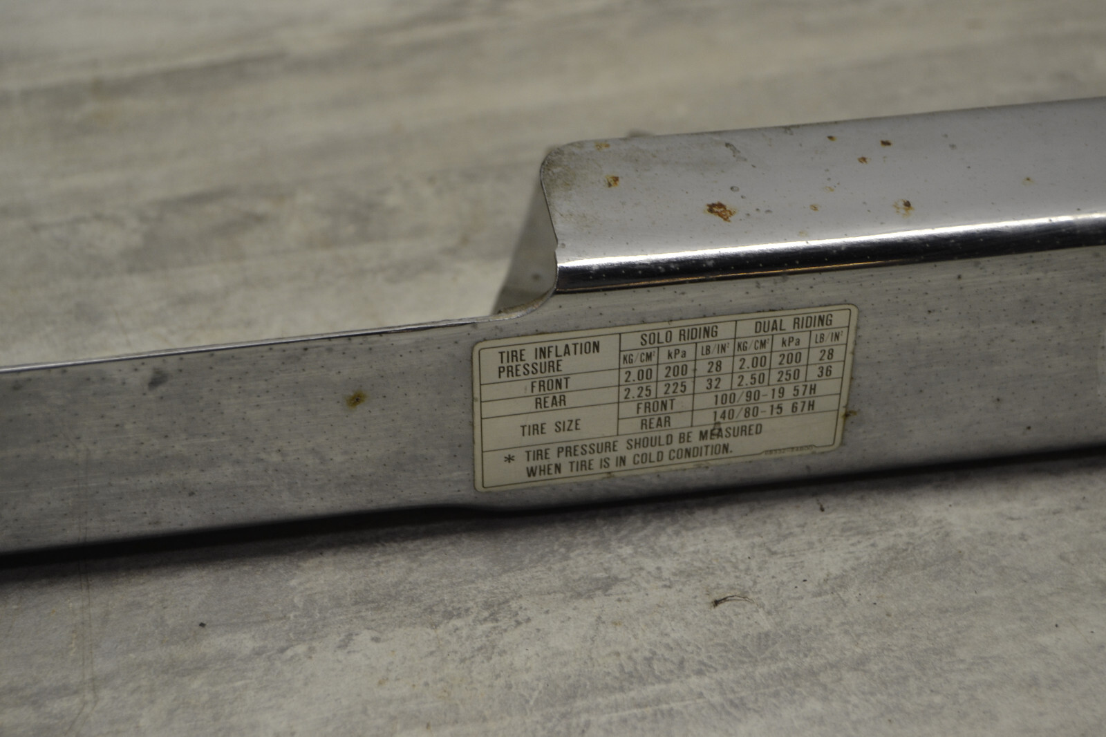 carter protège chaine Suzuki 650 LS Savage chain guard – Image 9