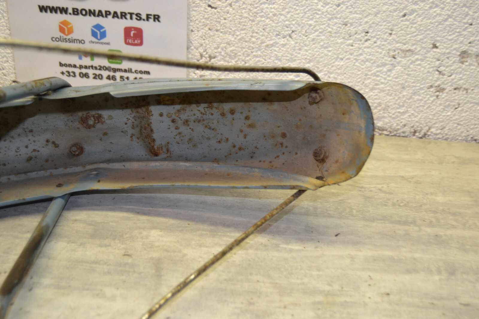 Garde boue avant Mobylette Motobécane Motobecane AV88 Bleu youngtimer – Image 17