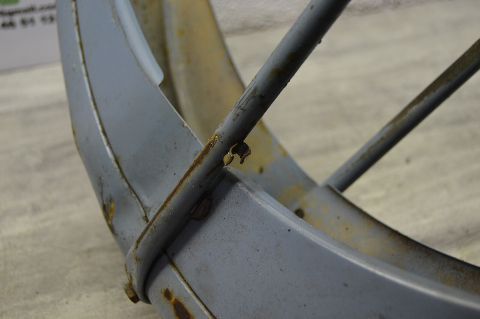 Garde boue avant Mobylette Motobécane Motobecane AV88 Bleu youngtimer – Image 18