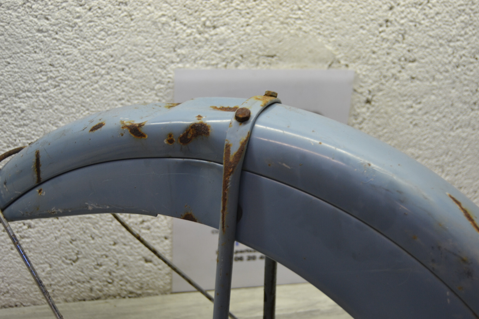 Garde boue avant Mobylette Motobécane Motobecane AV88 Bleu youngtimer – Image 6