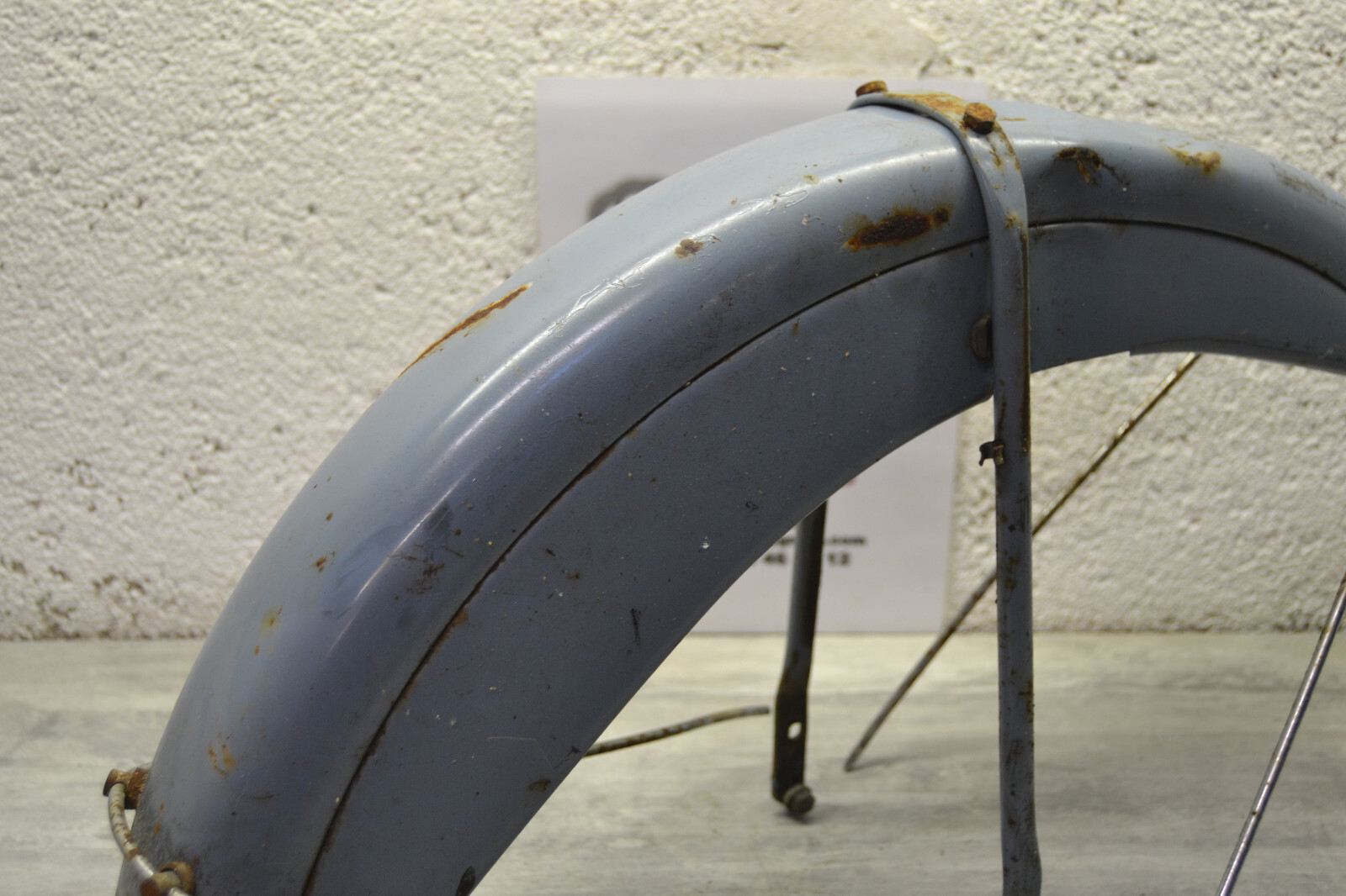 Garde boue avant Mobylette Motobécane Motobecane AV88 Bleu youngtimer – Image 9