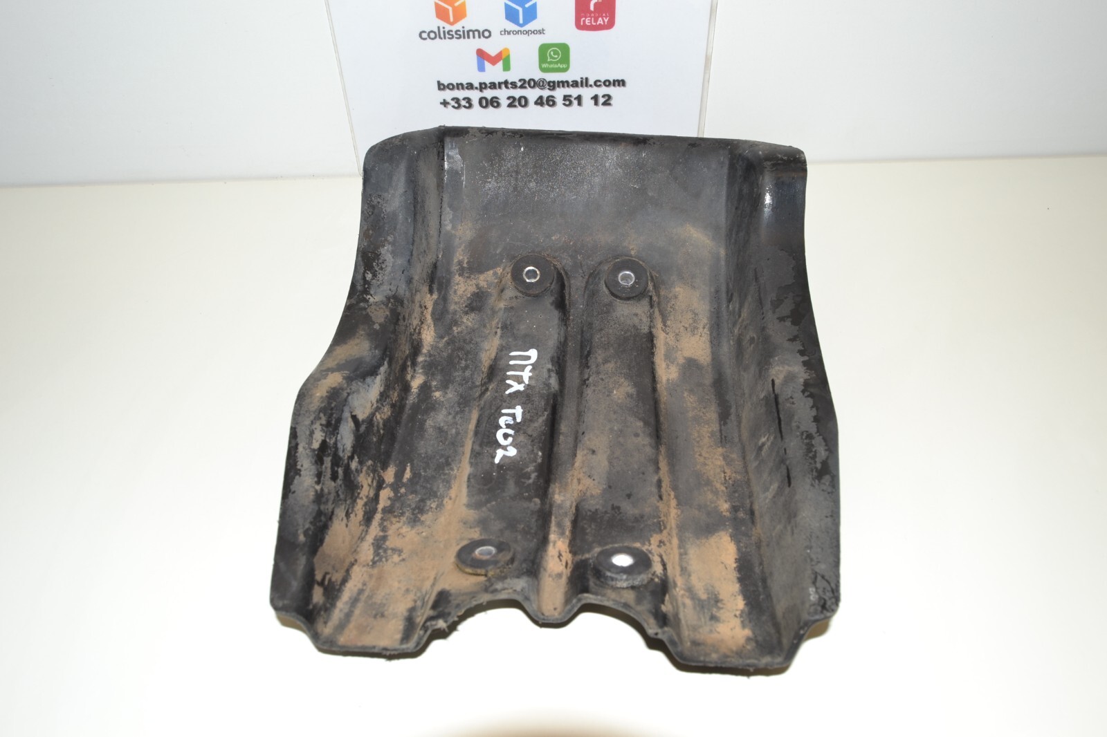 sabot moteur engine skid plate Honda 125 MTX TC02 1988 – Image 6