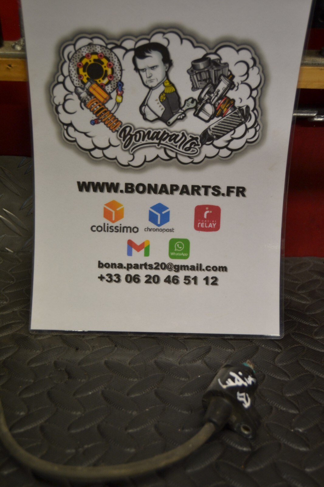 Bobine allumage haute tension coil Peugeot Ludix 50