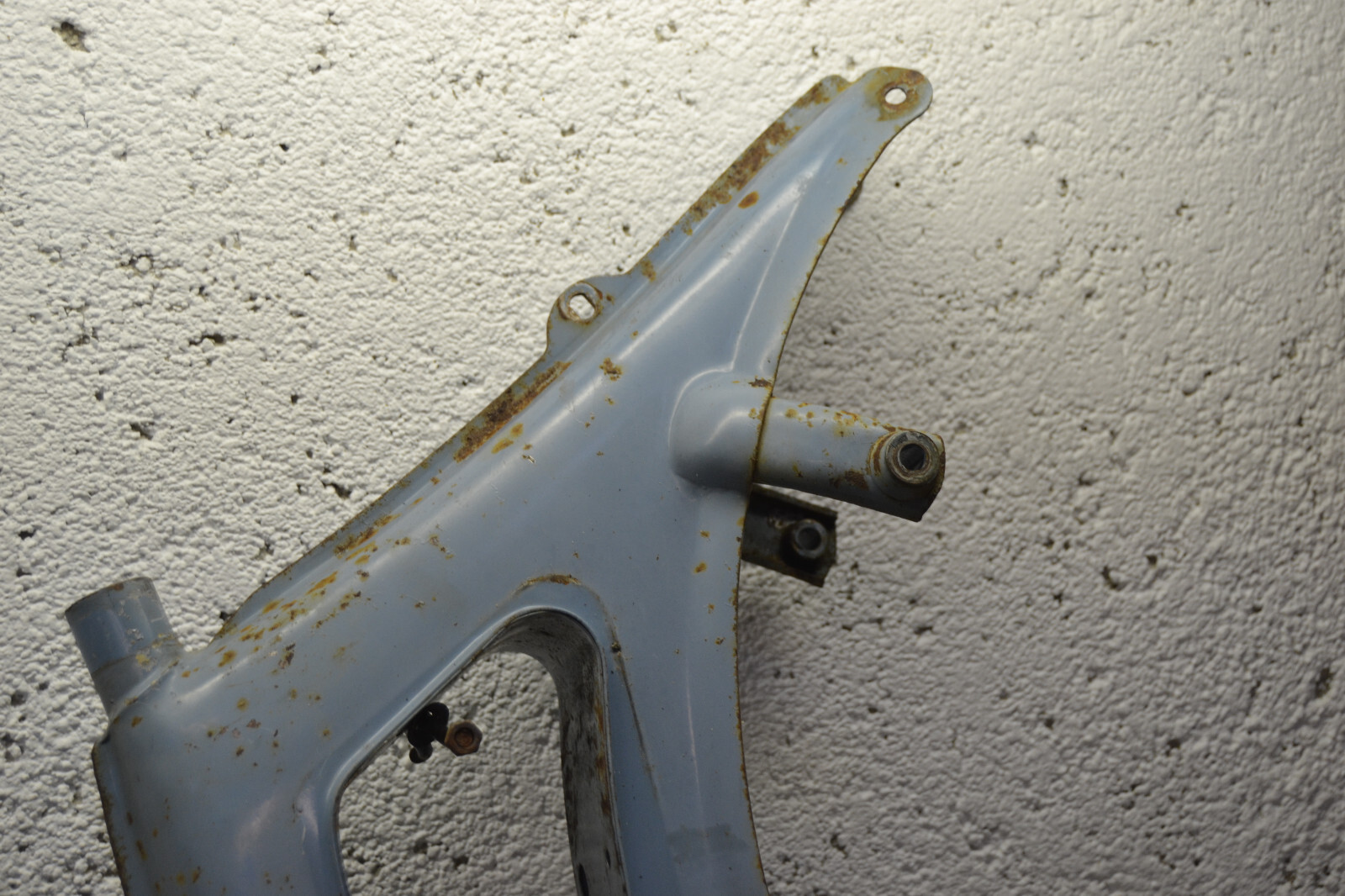 Cadre Mobylette Motobécane Motobecane AV88 bleu youngtimer frame telaio – Image 6