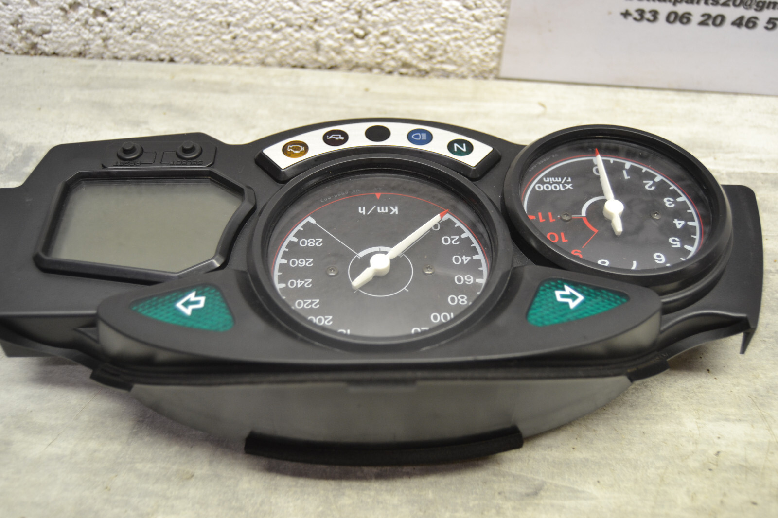 Compteur vitesse speedometer Yamaha FJR1300 FJR 1300 2001-2002 5JW – Image 20