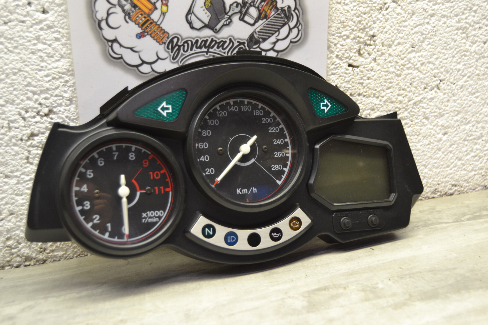 Compteur vitesse speedometer Yamaha FJR1300 FJR 1300 2001-2002 5JW