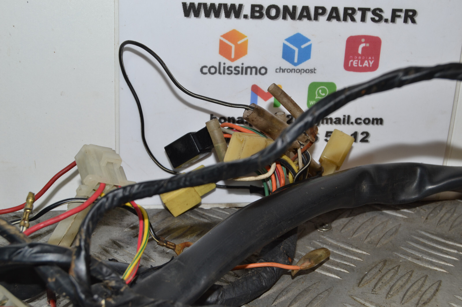 Faisceau electrique Suzuki 125 GT X4 1980-84 loom cablage – Image 4