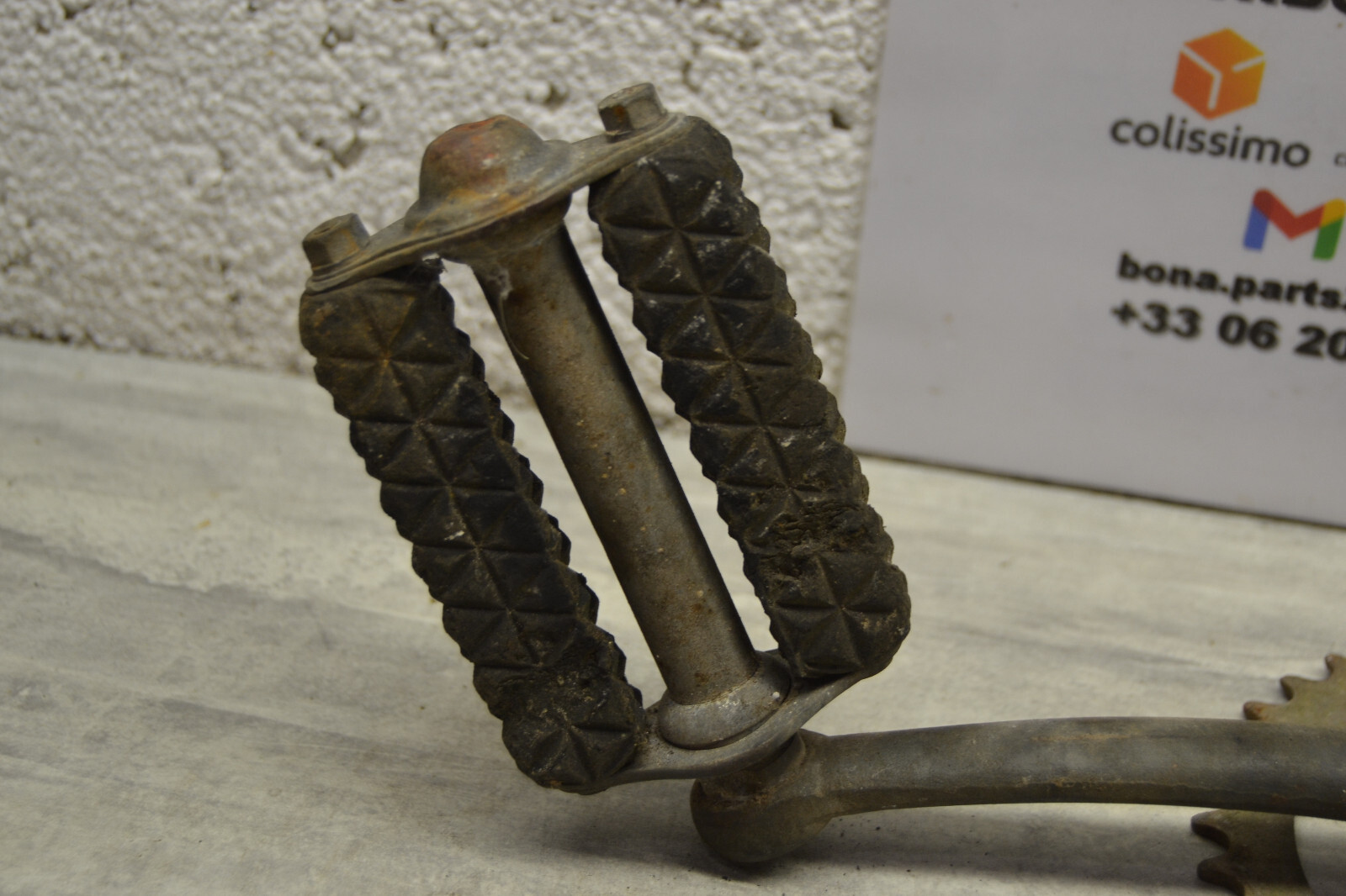 Pédale gauche Honda P50 1967 left pedal assy – Image 4