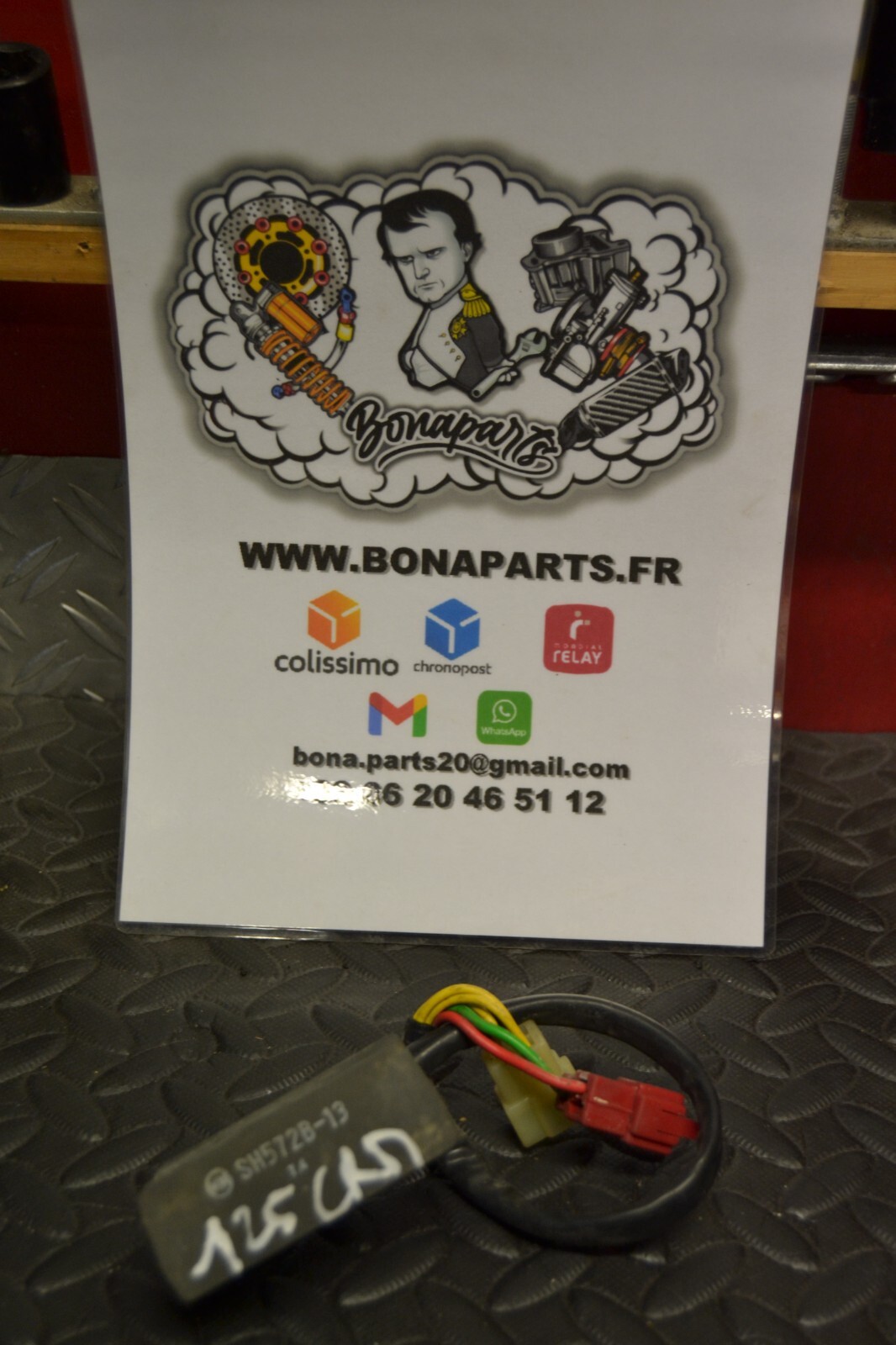 Régulateur de tension redresseur Honda 125 CRM JD13 – Image 6