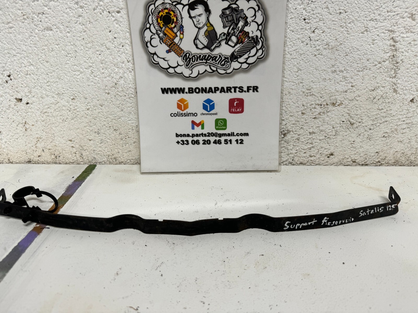 Support réservoir d'essence Peugeot 125 Satelis K15 2006-09