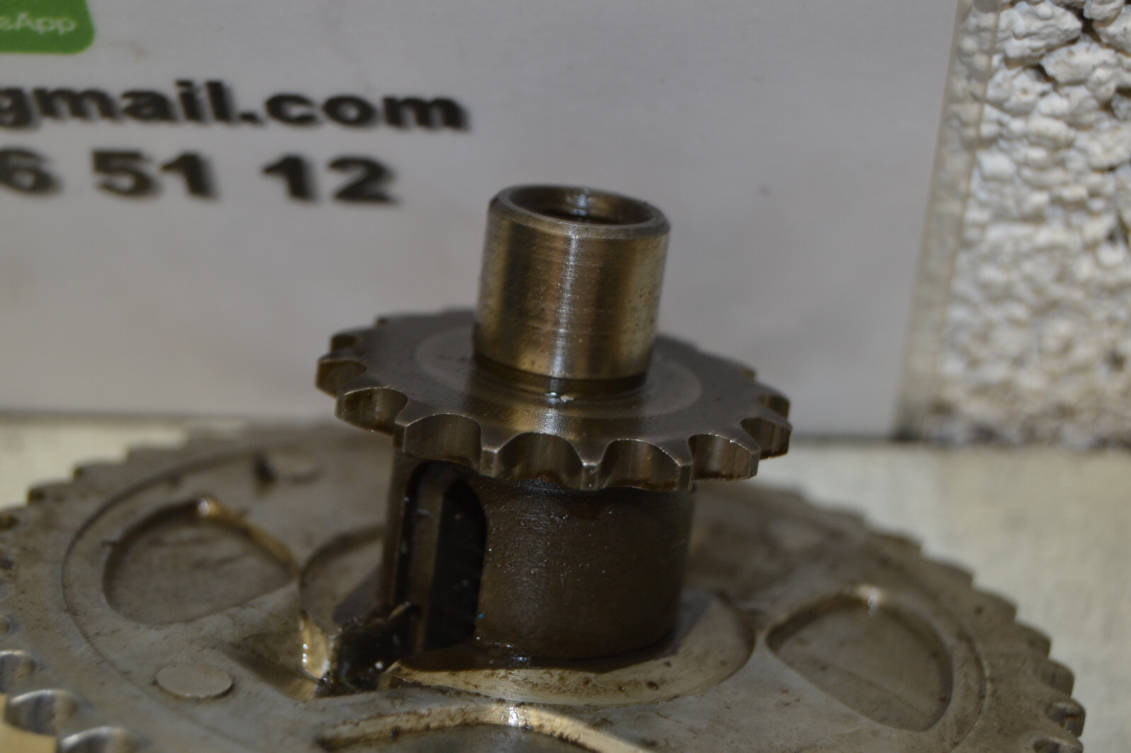 Transmission pignon chaine Honda Amigo P50 1967 trans chain sprocket – Image 11