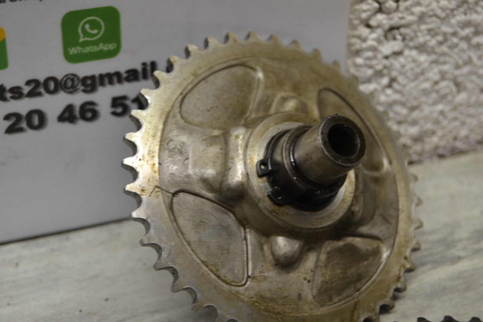 Transmission pignon chaine Honda Amigo P50 1967 trans chain sprocket – Image 14