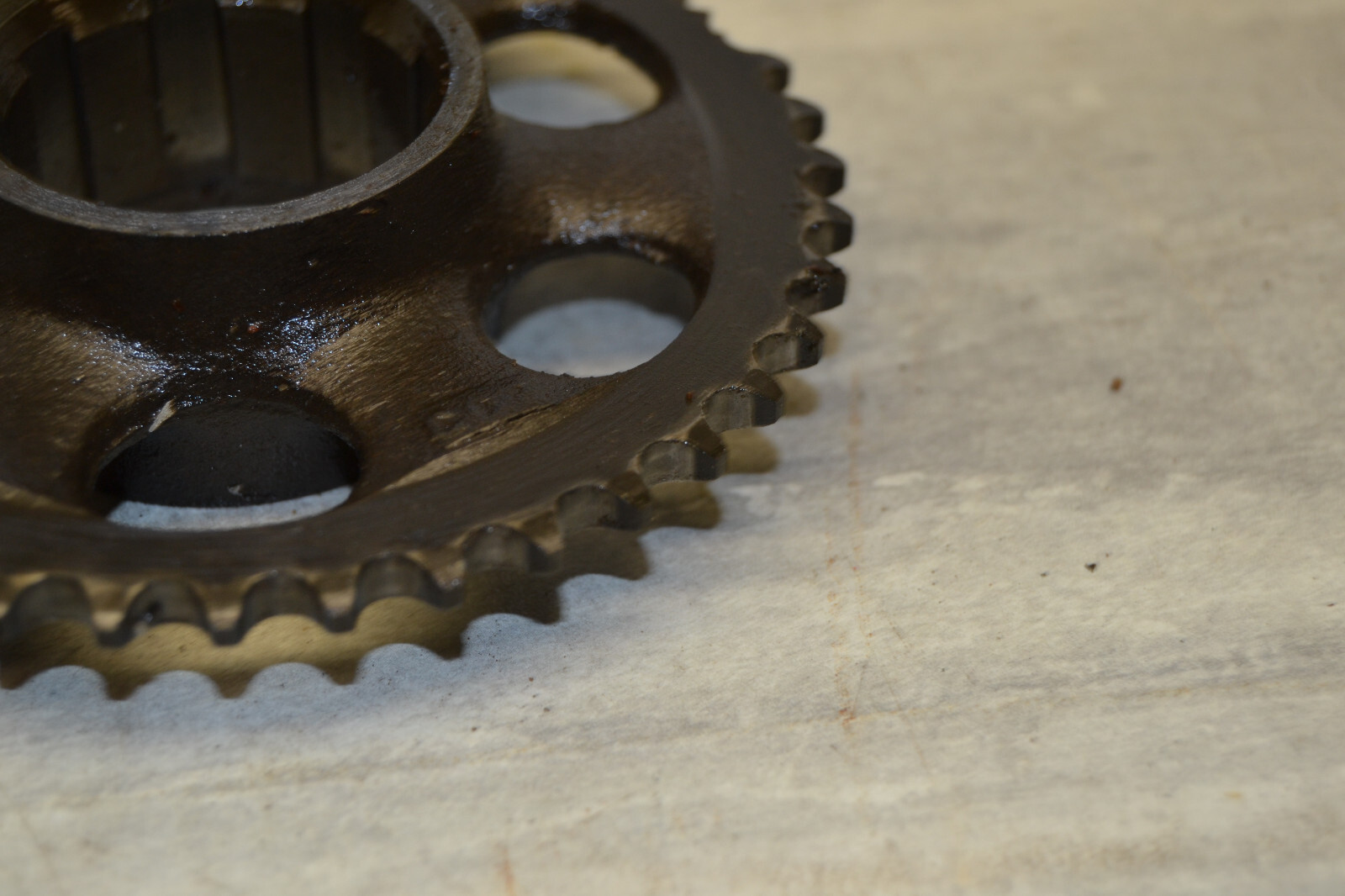 Transmission pignon chaine Honda Amigo P50 1967 trans chain sprocket – Image 7