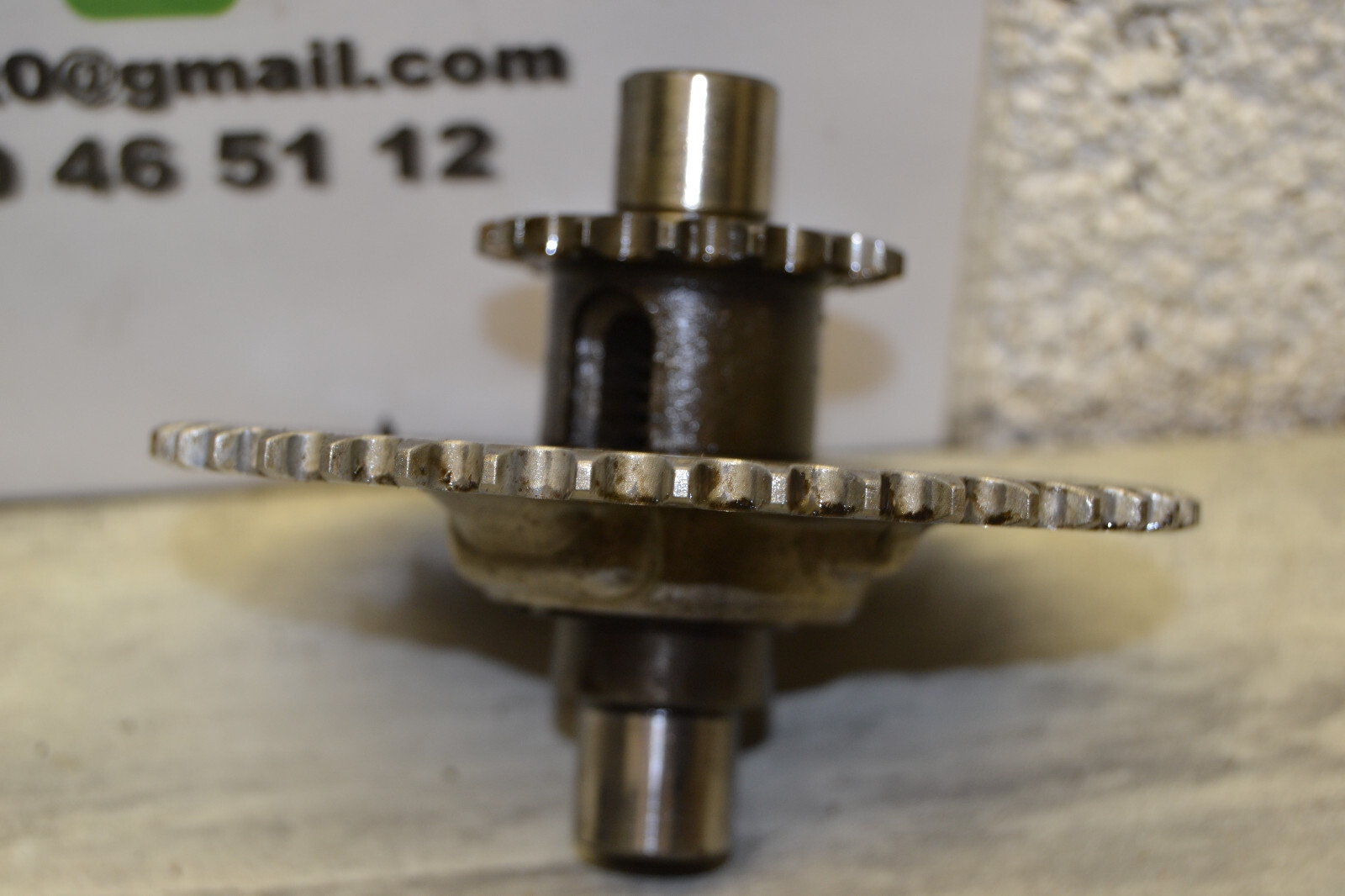 Transmission pignon chaine Honda Amigo P50 1967 trans chain sprocket – Image 9