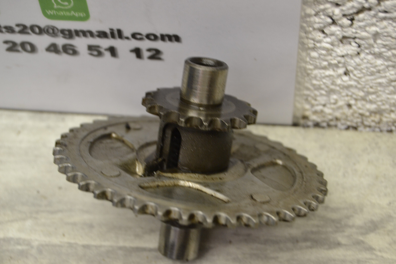 Transmission pignon chaine Honda Amigo P50 1967 trans chain sprocket – Image 10