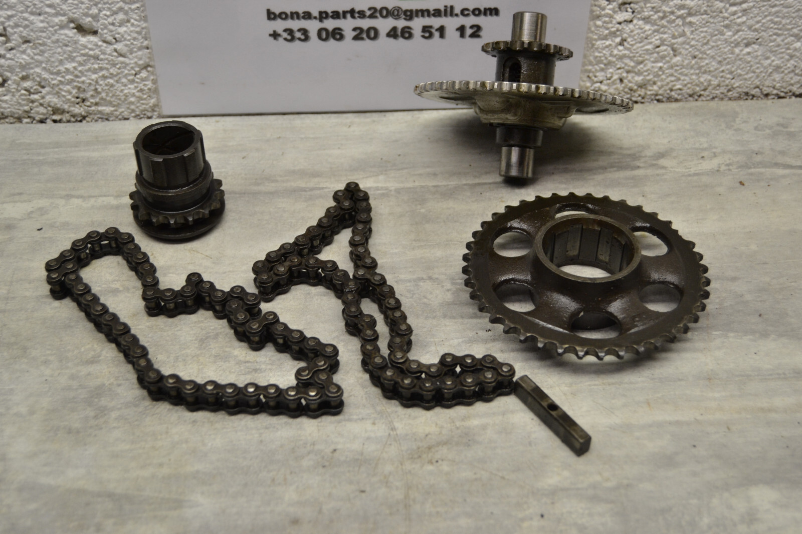 Transmission pignon chaine Honda Amigo P50 1967 trans chain sprocket
