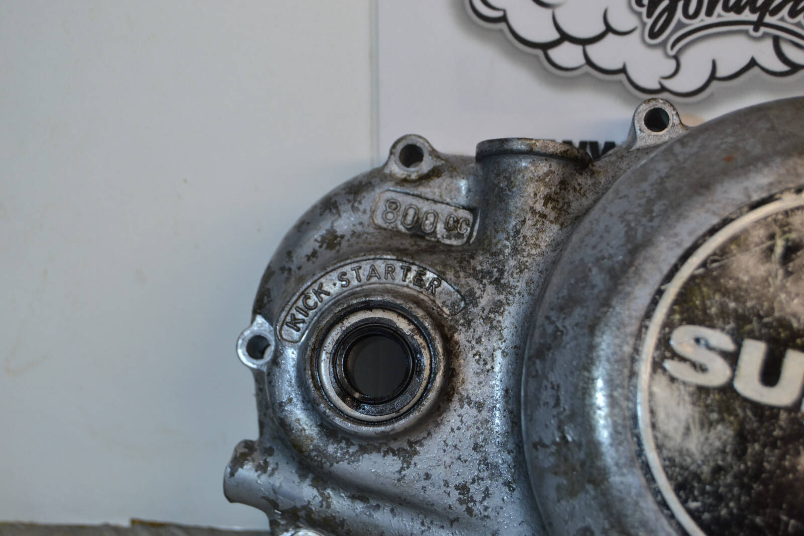 Carter d'embrayage Suzuki 125 GT X4 1980-84 clutch case – Image 3