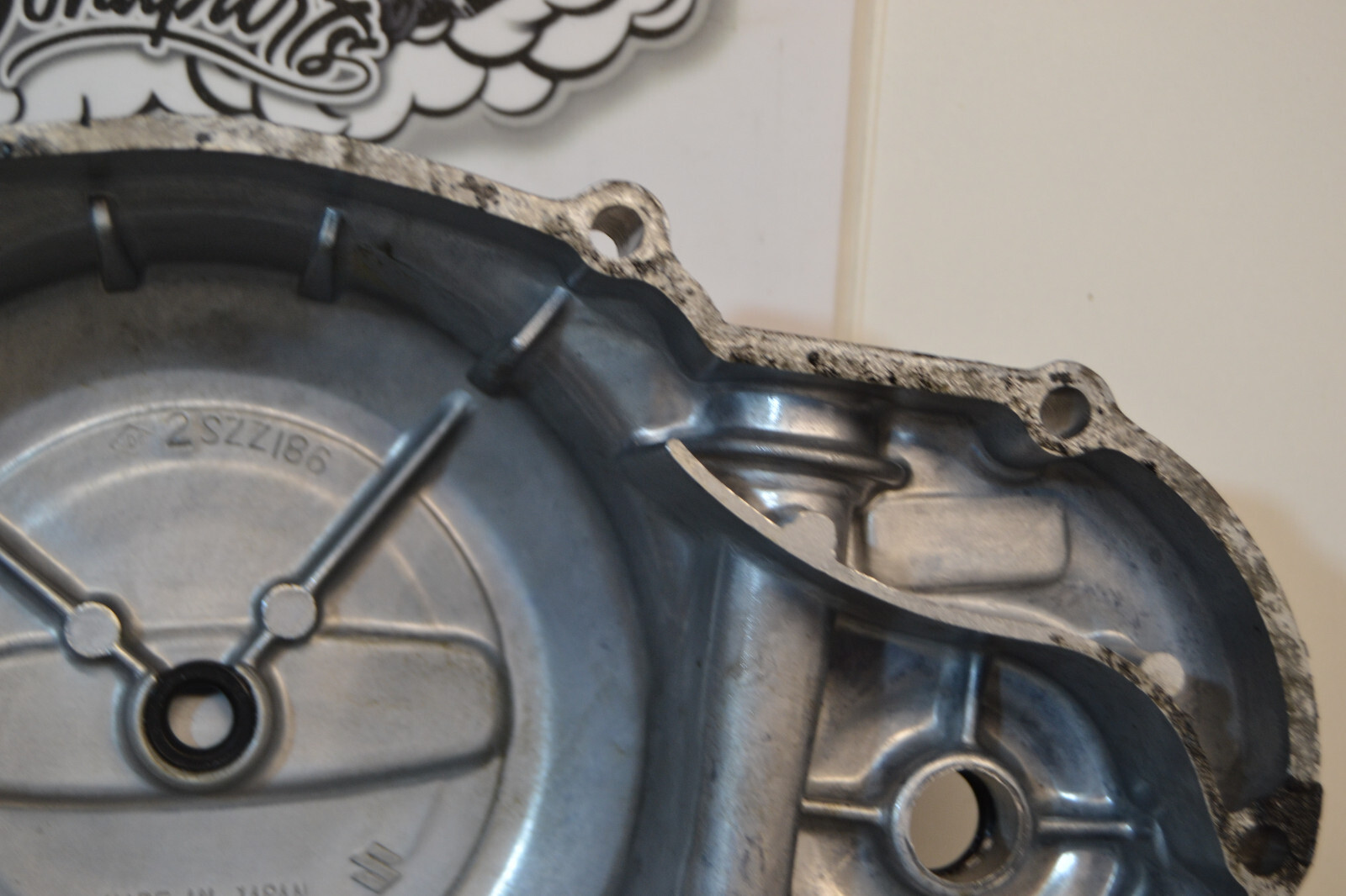 Carter d'embrayage Suzuki 125 GT X4 1980-84 clutch case – Image 8