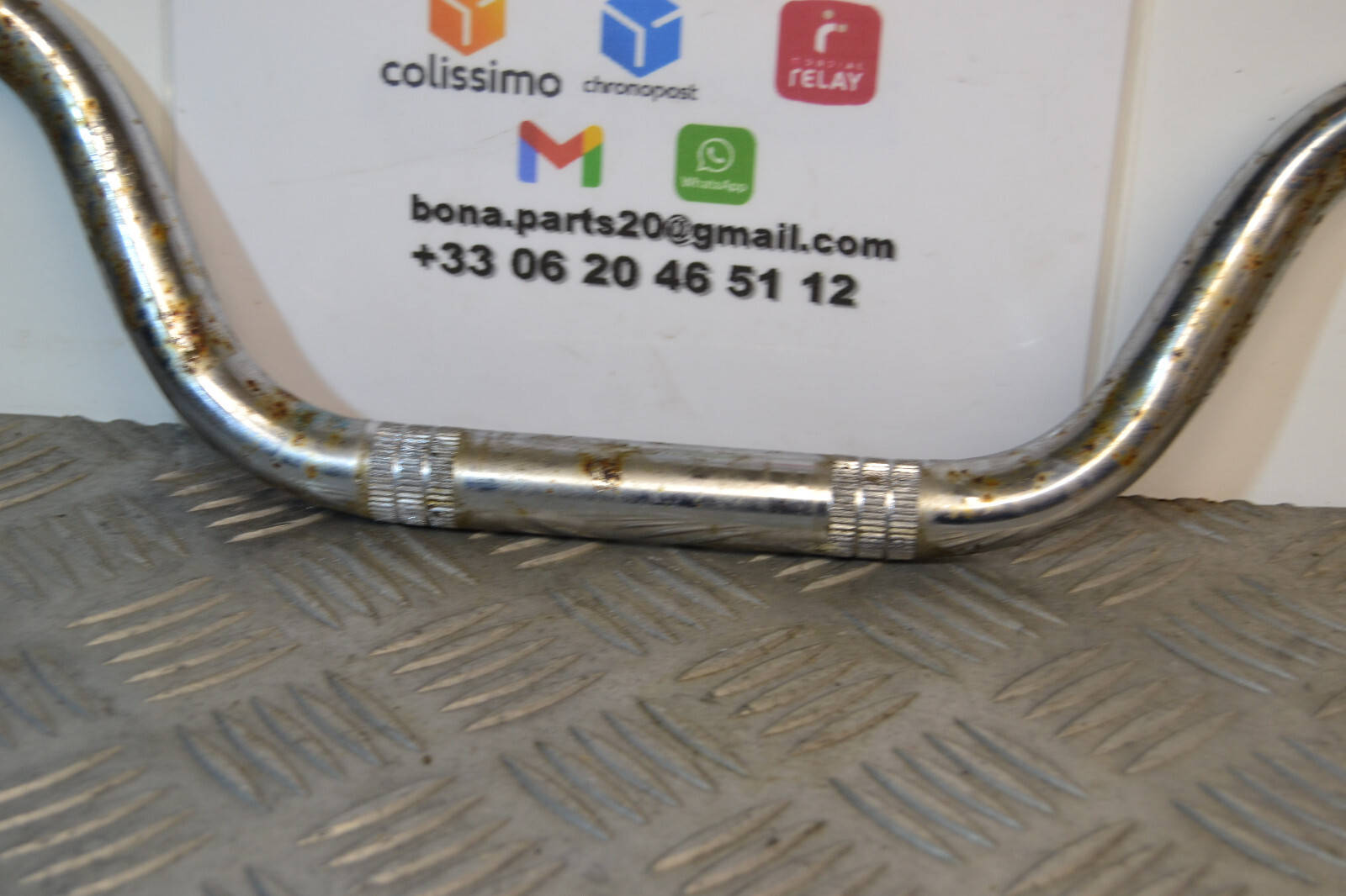 Guidon Suzuki 125 GT X4 1980-84 handlebar – Image 8