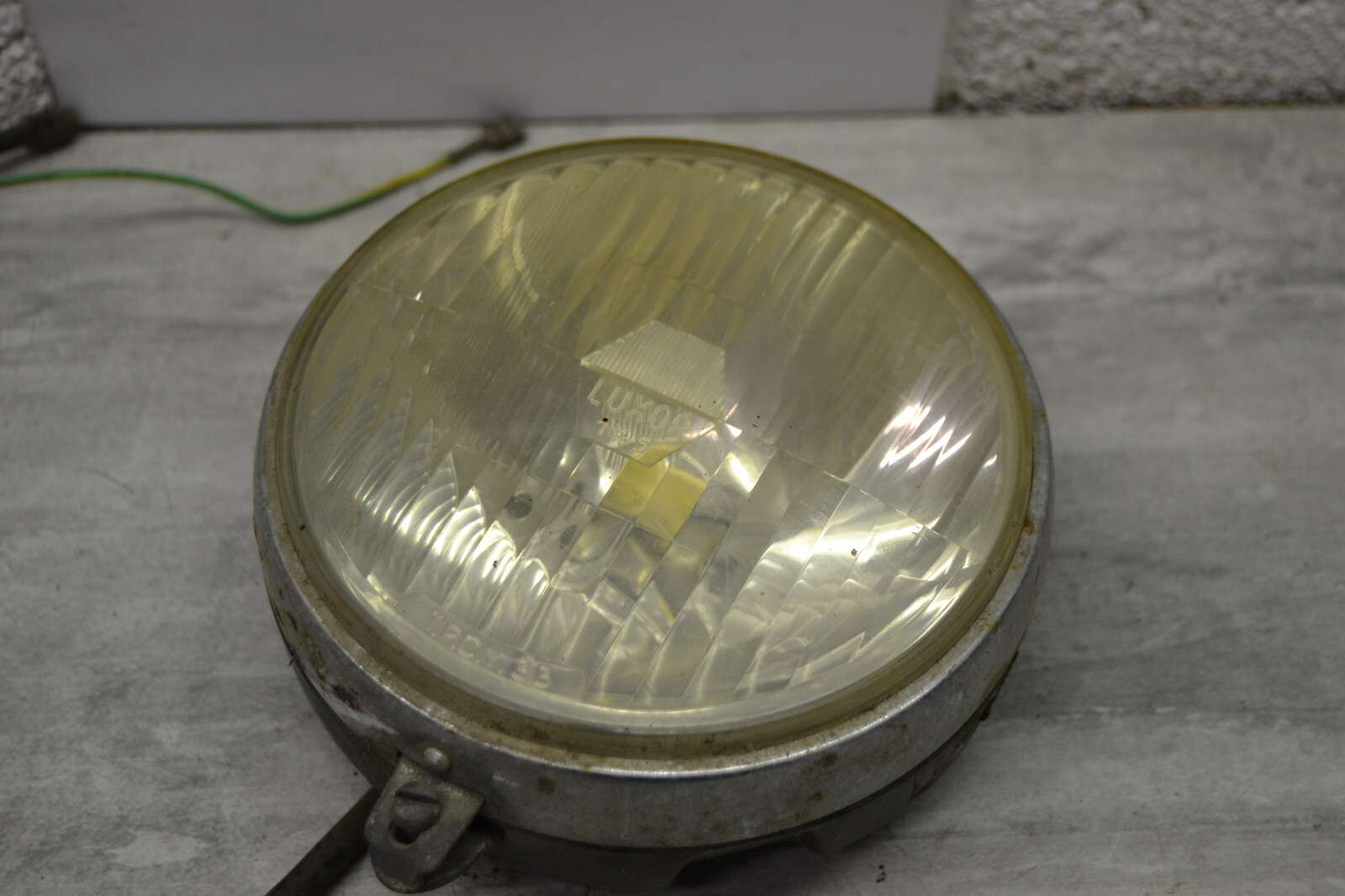 Phare d'origine complet Mobylette Motobécane Motobecane AV88 Bleu youngtimer – Image 3