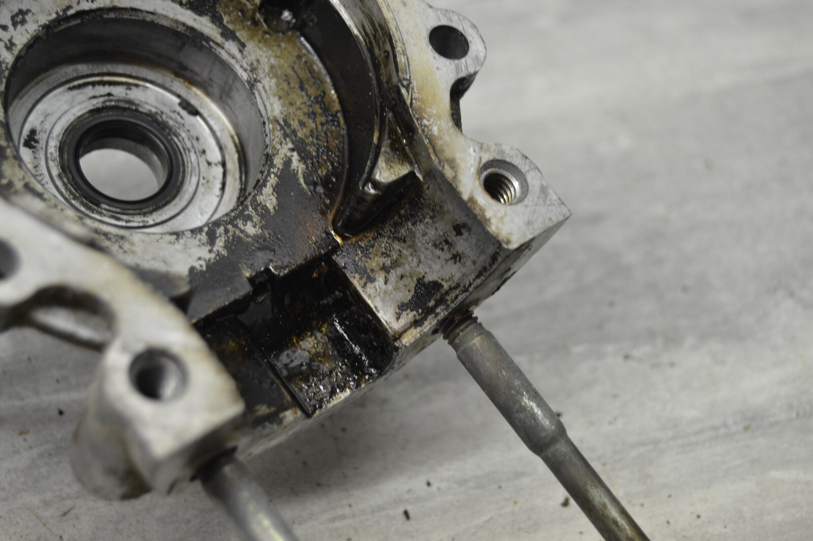 Jeu carter centraux moteur Mobylette Motobécane Motobecane AV88 Bleu youngtimer – Image 14