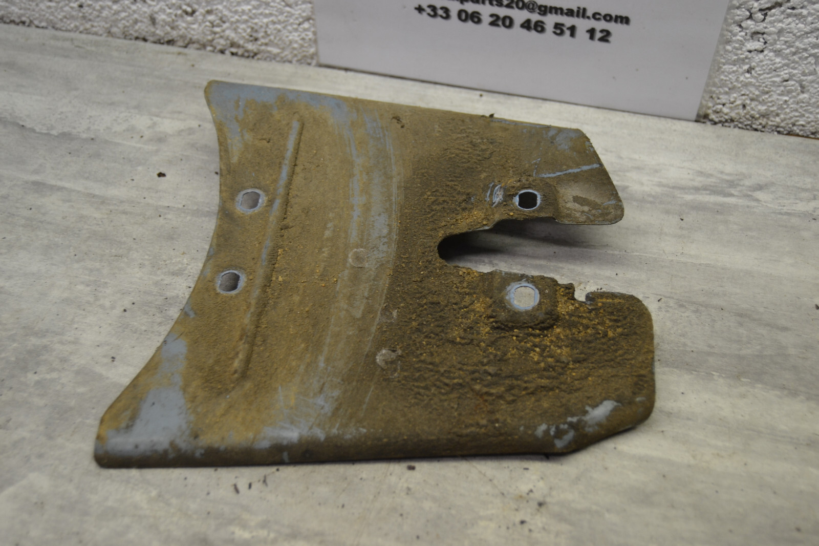 Platine cadre Mobylette Motobécane Motobecane AV88 bleu youngtimer