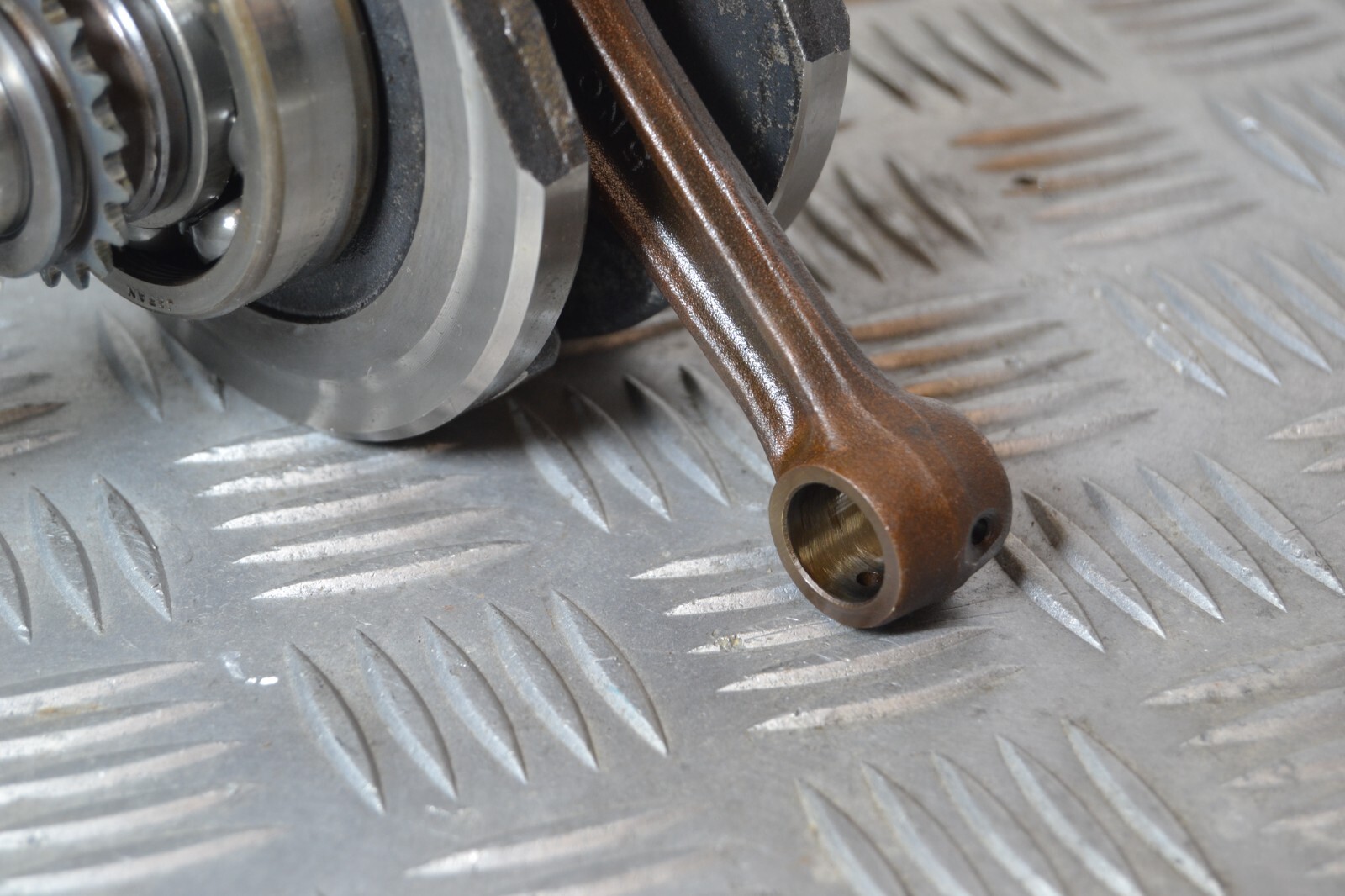 Vilebrequin bielle crankshaft assy Yamaha 125 SR – Image 5