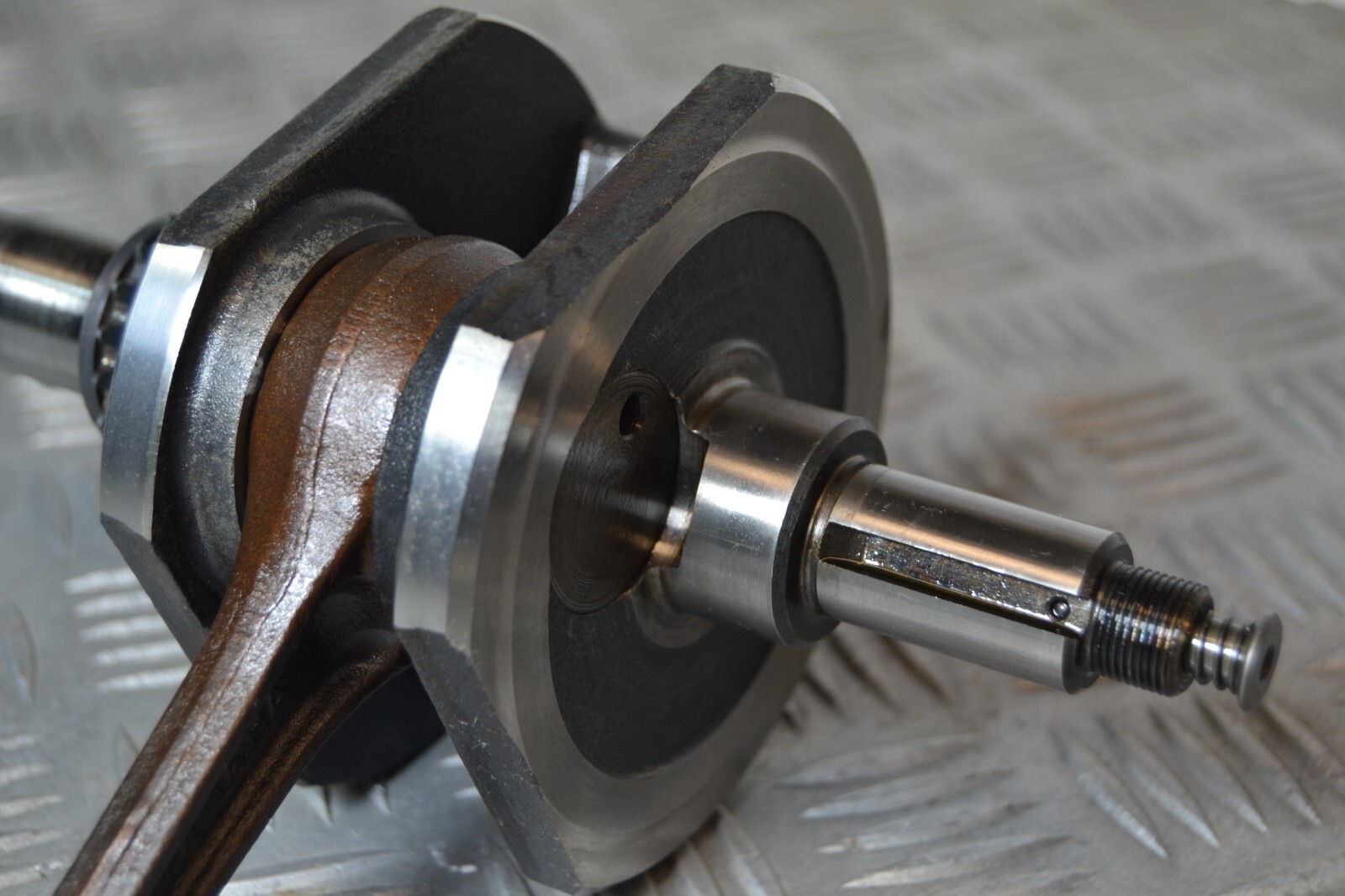 Vilebrequin bielle crankshaft assy Yamaha 125 SR – Image 10