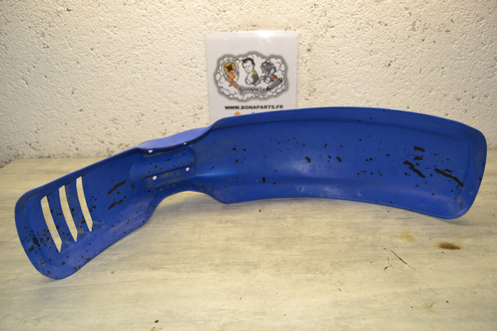 garde boue avant Yamaha XT 600 2KF fareway blue – Image 11
